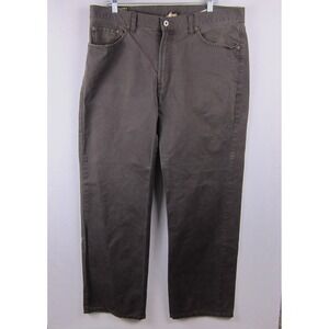 Lucky Brand Pants Mens 36x30 Brown Straight Denim Cotton